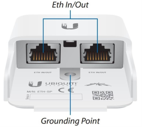 картинка Ubiquiti Ethernet Surge Protector грозозащита от магазина Интерком-НН фото 4