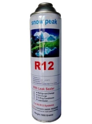 изображение Газ R12 (фреон, хладон, хладагент) для заправки кондиционеров, холодильного оборудования 1000 гр магазин Компании Интерком-НН картинка Газ R12 баллон 1000гр. (фреон, хладон, хладагент) для заправки кондиционеров, холодильных установок от магазина Интерком-НН