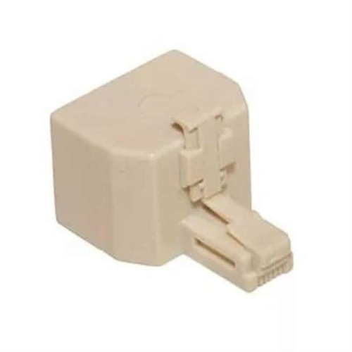 картинка Hyperline DA-6P4C T разветвитель с 6p4c на два USOC Разветвитель на две розетки RJ-11 телефонный от магазина Интерком-НН фото 2