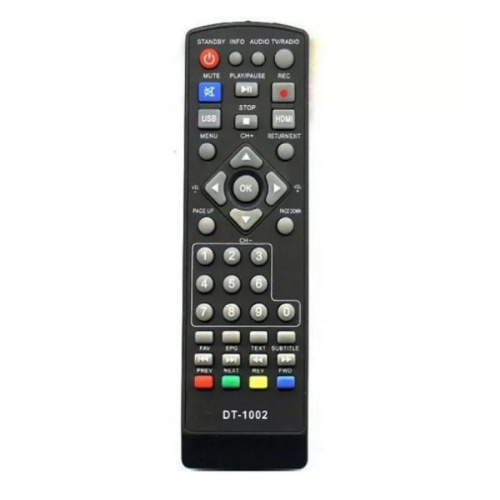 изображение Huayu DT-1002/1003/1005 (17220) пульт дистанционного управления (ПДУ) для спутникового ресивера Pola магазин Компании Интерком-НН картинка Huayu DT-1002/1003/1005 (17220) пульт дистанционного управления (ПДУ) для спутникового ресивера Pola от магазина Интерком-НН