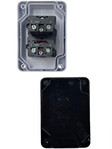 картинка Пост управления двухкнопочный Пуск-Стоп ПКУ-213 для коммутации электрических цепей управления от магазина Интерком-НН фото 2