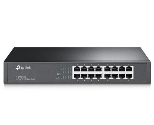 изображение Неуправляемый коммутатор TP-Link TL-SF1016DS с 16 портами 10/100 Мбит/с магазин Компании Интерком-НН картинка TP-Link TL-SF1016DS неуправляемый коммутатор с 16 портами 10/100 Мбит/с от магазина Интерком-НН