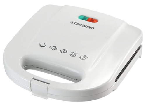 изображение Сэндвичница Starwind SSW2111 700Вт белый магазин Компании Интерком-НН картинка Сэндвичница Starwind SSW2111 700Вт белый от магазина Интерком-НН