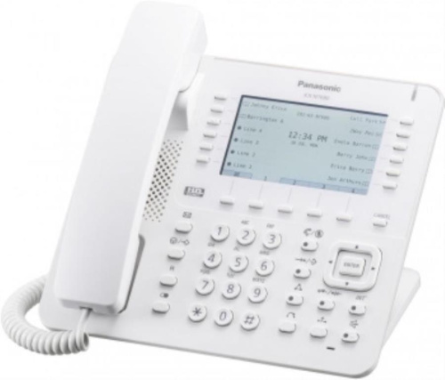 картинка Телефон IP Panasonic KX-NT680RU белый от магазина Интерком-НН фото 6