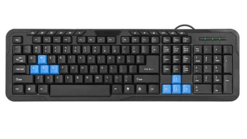 изображение Проводная USB клавиатура, черная Defender HM-430 (45430) магазин Компании Интерком-НН картинка Defender HM-430 (45430) Проводная USB клавиатура, черная от магазина Интерком-НН