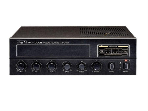изображение Усилитель трансляционный Inter-M PA-1000B 30 Вт магазин Компании Интерком-НН картинка Inter-M PA-1000B трансляционный усилитель 30 Вт от магазина Интерком-НН