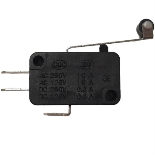 картинка Микропереключатель 3-х контактный V-156-1C25 250V 16A рычаг с роликом 25мм для микроволновой печи  от магазина Интерком-НН фото 2