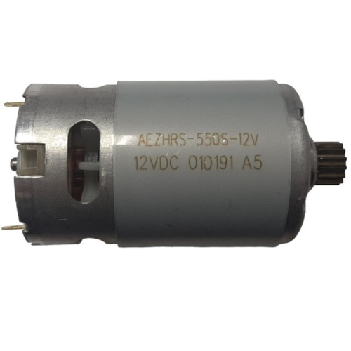 картинка 010191 A5 AEZHRS-550S-12VDC двигатель с шестерней 14 зубьев D=10мм для шуруповерта Makita от магазина Интерком-НН