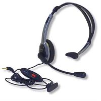 картинка Panasonic RP-TCA430E-S гарнитура для проводных и DECT телефонов штекер 2,5 мм, регулировка громкости от магазина Интерком-НН