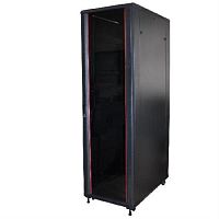картинка Шкаф напольный 19", 42U (600x1000) черный (WT-2041С-42U-WO-600x1000-B) от магазина Интерком-НН