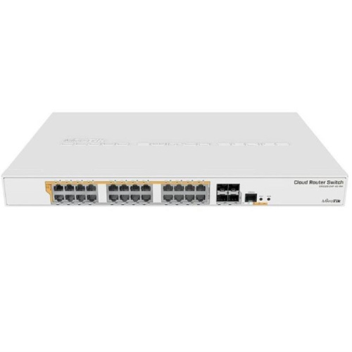 изображение MikroTik CRS328-24P-4S+RM 24-портовый управляемый коммутатор магазин Компании Интерком-НН картинка MikroTik CRS328-24P-4S+RM 24-портовый управляемый коммутатор от магазина Интерком-НН