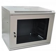 картинка Шкаф настенный 19", 9U (600x540) серый (WT-2230C-9U-600x540-F-G) от магазина Интерком-НН