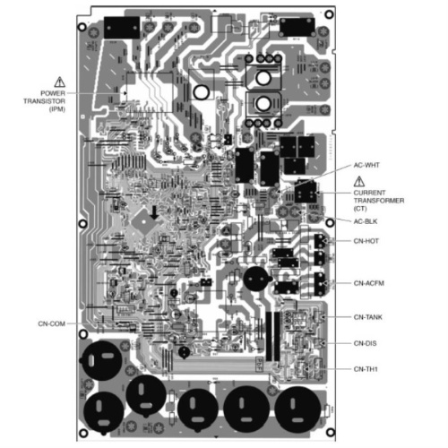 изображение Плата управления CWA73C7678R (MAIN) наружного блока кондиционера Panasonic модели CU-E18PKD( запчасть №38) магазин Компании Интерком-НН фото 2 картинка Panasonic CWA73C7678R Плата управления (MAIN) наружного блока кондиционера CU-E18PKD 04.12.2018 от магазина Интерком-НН фото 2