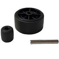 картинка Bosch 12027822 колесо электрощетки (черное) для беспроводного пылесоса BBH214LA/01, BBH21621/01 от магазина Интерком-НН