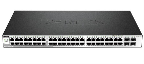 картинка D-Link DGS-1210-52/ME/A1A Коммутатор с 48 портами 10/100/1000 BASE-T от магазина Интерком-НН
