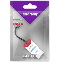 картинка Smartbuy SBR-707-R картридер (красный) для карт MicroSD от магазина Интерком-НН