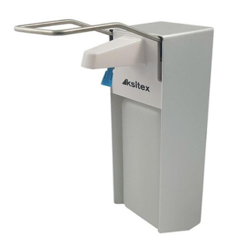 картинка Ksitex DM-1000 Локтевой дозатор дезинфицирующих средств 1000 мл, алюминий от магазина Интерком-НН