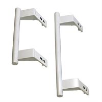 картинка Liebherr 9086740 ручки для холодильника Liebherr, L 310+210мм, белая (комплект 2шт) без накладок от магазина Интерком-НН
