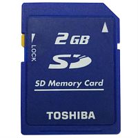 картинка Toshiba SD-M02G Карта памяти 2GB Class 2  от магазина Интерком-НН