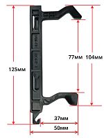 картинка Panasonic F3018BA70AP замок двери (крючок) для СВЧ печи NN-GD37, 371, 372, 382, 392, NN-SD372, 382 от магазина Интерком-НН