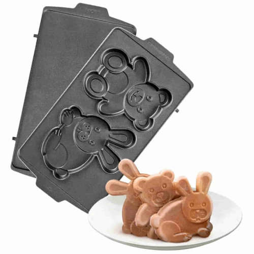 картинка Redmond RAMB-30 панель "медведь и заяц" 2шт (форма для выпечки фигурного печенья) для мультипекаря  от магазина Интерком-НН фото 2