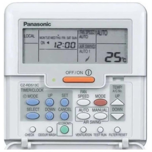 изображение Panasonic CZ-RD513C (CWA75C2586, CWA75C2168) Проводной пульт для канальных, кассетных кондиционеров магазин Компании Интерком-НН картинка Panasonic CZ-RD513C (CWA75C2586, CWA75C2168) Проводной пульт для канальных, кассетных кондиционеров от магазина Интерком-НН