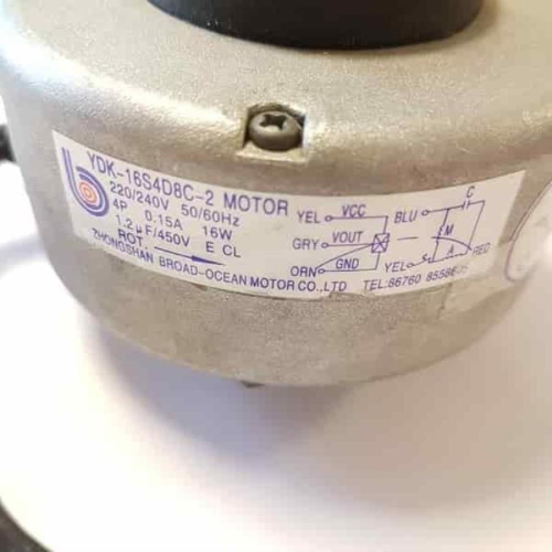 картинка Samsung DB31-00217A Мотор внешнего блока для сплит-системы Samsung SH07ZZ8 от магазина Интерком-НН фото 2