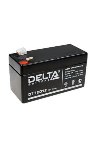 картинка Delta DT 12012 Аккумуляторная батарея АКБ-12/1,2А/ч от магазина Интерком-НН