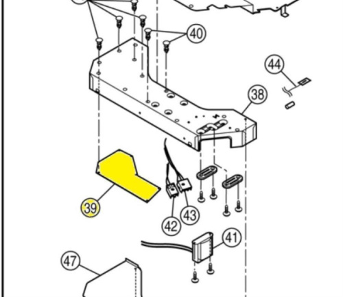 картинка Panasonic (CWA73C8620) CWA73C1692 плата управления внутреннего блока кондиционера S-F43DB4E5 от магазина Интерком-НН фото 2