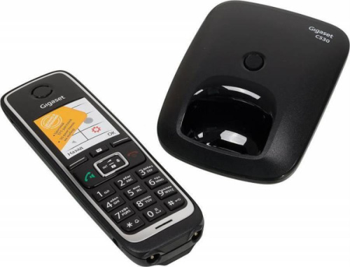изображение Р/Телефон Dect Gigaset C530 RUS черный АОН магазин Компании Интерком-НН фото 7 картинка Р/Телефон Dect Gigaset C530 RUS черный АОН от магазина Интерком-НН фото 7