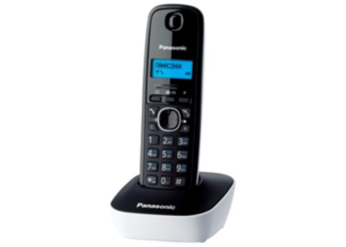 изображение Беспроводной телефон Panasonic KX-TG1611RUW DECT (радиотелефон) , цвет: белый магазин Компании Интерком-НН картинка Panasonic KX-TG1611RUW - Беспроводной телефон DECT (радиотелефон) , цвет: белый от магазина Интерком-НН