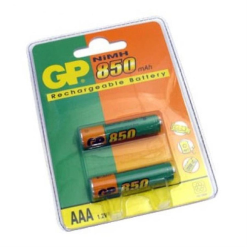 картинка Упаковка аккумуляторов 2шт GP 75AAAHC-BC2 Pet-G 750mAh  от магазина Интерком-НН фото 2
