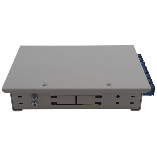 картинка Кросс оптический настенный укомплектованный 8 портов SM КОН-Микро-8 с пигтейлами и адаптерами от магазина Интерком-НН фото 3