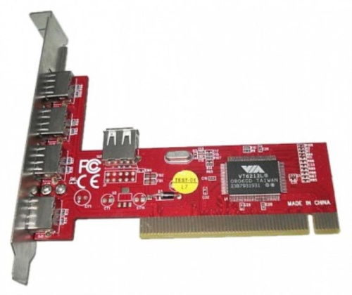картинка Контроллер USB 2.0 (4+1) port PCI, VIA 6212 chipset от магазина Интерком-НН фото 3