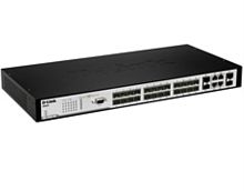 картинка D-Link DES-3200-28P Управляемый коммутатор с 24 портами 1000BASE-T + 4 комбо SFP L2 от магазина Интерком-НН