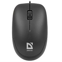 картинка Defender Datum MM-010 (52010) Мышь проводная, 3 кнопки, черная  от магазина Интерком-НН