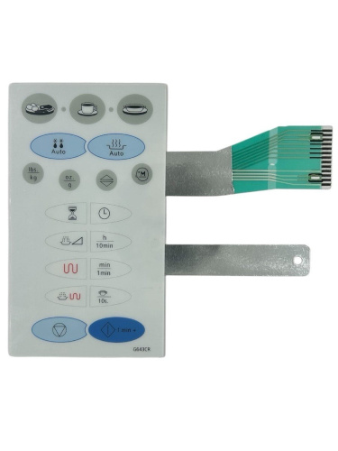 картинка Samsung DE34-10212B Сенсорная панель СВЧ (микроволновой) печи G643CR от магазина Интерком-НН