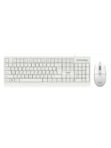 изображение Acer OCC400 клавиатура+мышь проводная компьютерная USB (белая) магазин Компании Интерком-НН картинка Acer OCC400 клавиатура+мышь проводная компьютерная USB (белая) от магазина Интерком-НН