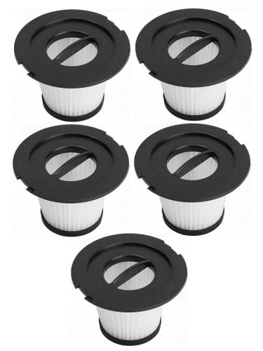 картинка Комплект 5шт HEPA фильтров для беспроводного ручного пылесоса Moosoo K17, Dibea C17, T6, T1 от магазина Интерком-НН фото 3