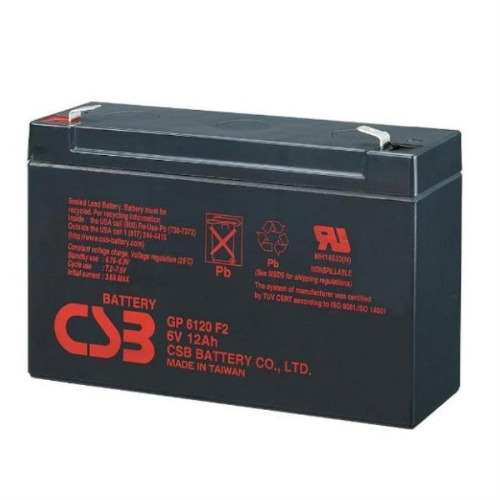 изображение Аккумулятор CSB GP 6120 6В 12 А/ч магазин Компании Интерком-НН картинка CSB GP 6120 Аккумулятор 6В 12 А/ч от магазина Интерком-НН