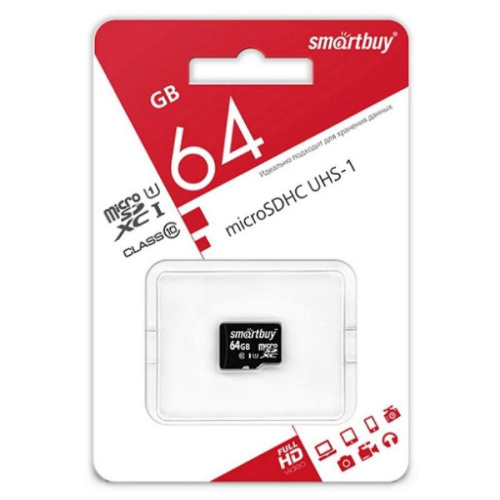 изображение Память Micro SD 64Gb SmartBuy class10 без адаптера (SB64GBSDCL10-00) магазин Компании Интерком-НН картинка Память Micro SD 64Gb SmartBuy class10 без адаптера (SB64GBSDCL10-00) от магазина Интерком-НН