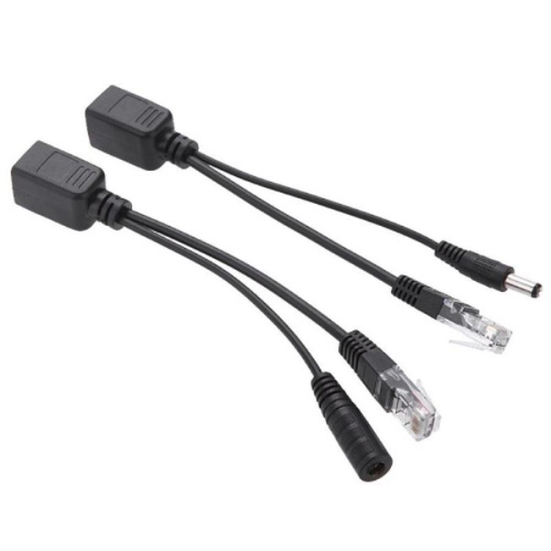 картинка Orient nt-633poe B комплект PoE (инжектор + сплиттер) для передачи питания по витой паре, черный от магазина Интерком-НН