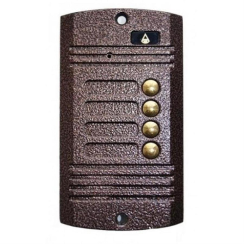 картинка AVC-424 Activision Врезная антивандальная черно-белая вызывная видеопанель от магазина Интерком-НН