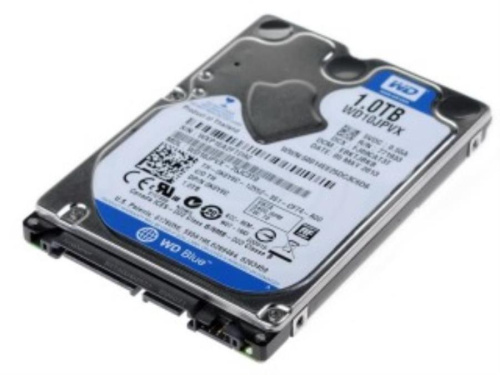 изображение Жесткий диск Western Digital 1 Tb 2,5" WD10JPVX Blue 8 Mb SATA-III магазин Компании Интерком-НН картинка Жесткий диск Western Digital 1 Tb WD10JPVX Blue 8 Mb SATA-III 2,5" от магазина Интерком-НН