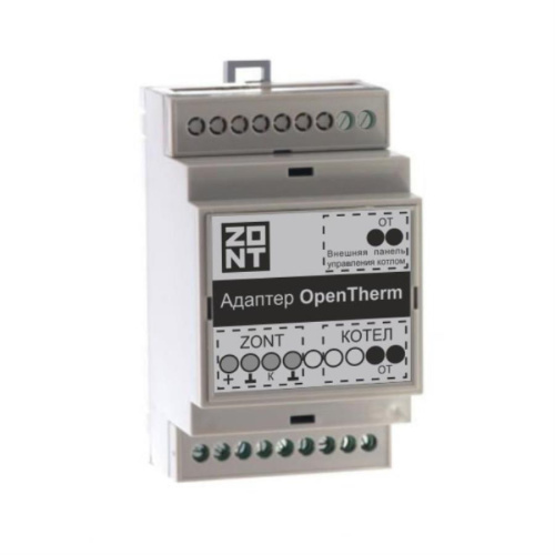 изображение Адаптер для подключения OpenTherm (724) к ZONT H-1, ZONT H-1V, ZONT H-2, ZONT H-1000 магазин Компании Интерком-НН картинка ZONT OpenTherm (724) цифровой интерфейс для ZONT H1, ZONT H1V, ZONT H2, ZONT H1000 от магазина Интерком-НН