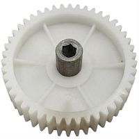 картинка Шестерня большая с валом (вариант №1) D=82/16мм, H=60мм, 46 прямых зубьев для мясорубки Moulinex магазин Интерком-НН являющийся официальным представителем в России картинка Шестерня большая с валом (вариант №1) D=82/16мм, H=60мм, 46 прямых зубьев для мясорубки Moulinex от магазина Интерком-НН