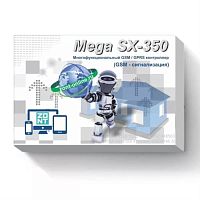 картинка ZONT Mega SX-350 Light - контроллер GSM сигнализации с WEB-интерфейсом от магазина Интерком-НН