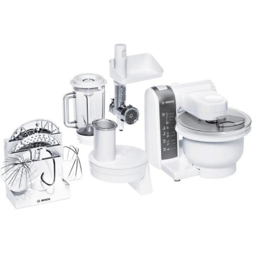 изображение Кухонный комбайн Bosch MUM4855 (блендер, мясорубка, нарезка, взбивание, тесто) 12250 об/мин, 600Вт, чаша 3,9л, цвет белый магазин Компании Интерком-НН картинка Bosch MUM 4855 Кухонная машина (блендер, мясорубка, нарезка, взбивание) 600Вт, чаша 3,9л, 12250 об/м от магазина Интерком-НН