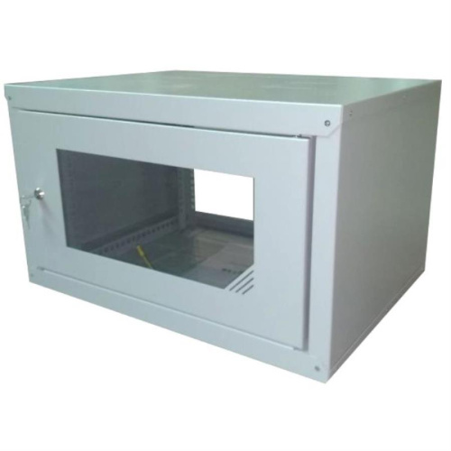 картинка Шкаф настенный 6U серия NOP2 (600х450х357), разборный, серый Netko от магазина Интерком-НН фото 3