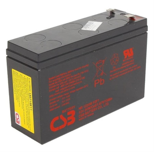 изображение Аккумулятор CSB HR 1224W, 12В, 6А/ч для ИБП магазин Компании Интерком-НН картинка CSB HR 1224W Аккумулятор, 12В, 6А/ч для ИБП от магазина Интерком-НН